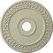 Ekena Millwork Wreath Ceiling Medallion (Fits Canopies up to 6"), 21 1/8"OD x 3 5/8"ID x 7/8"P, Clear Yellow CM21WRCYF - alternate 1